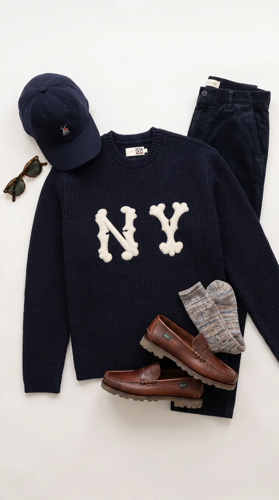 NY Highlanders flatlay